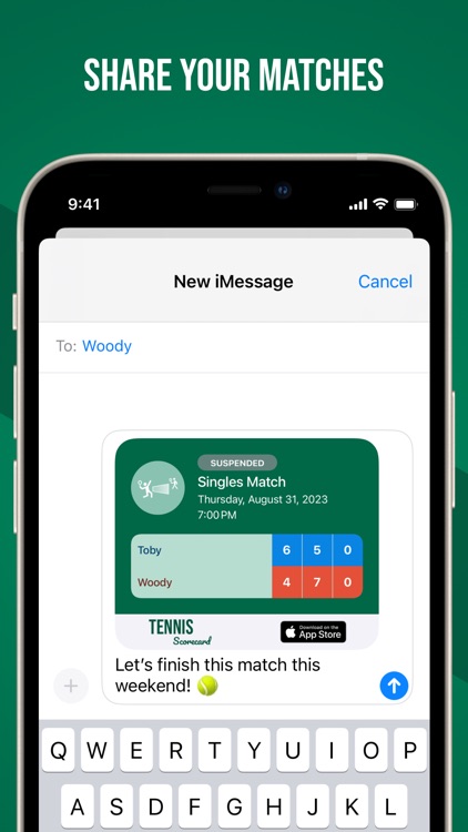 Tennis Scorecard App screenshot-4