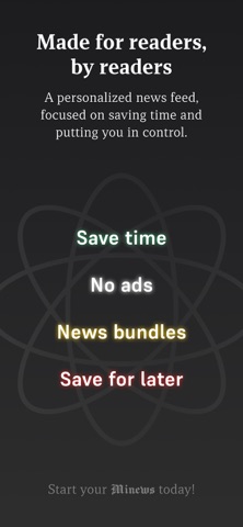 Minews: AI News Reader screenshot