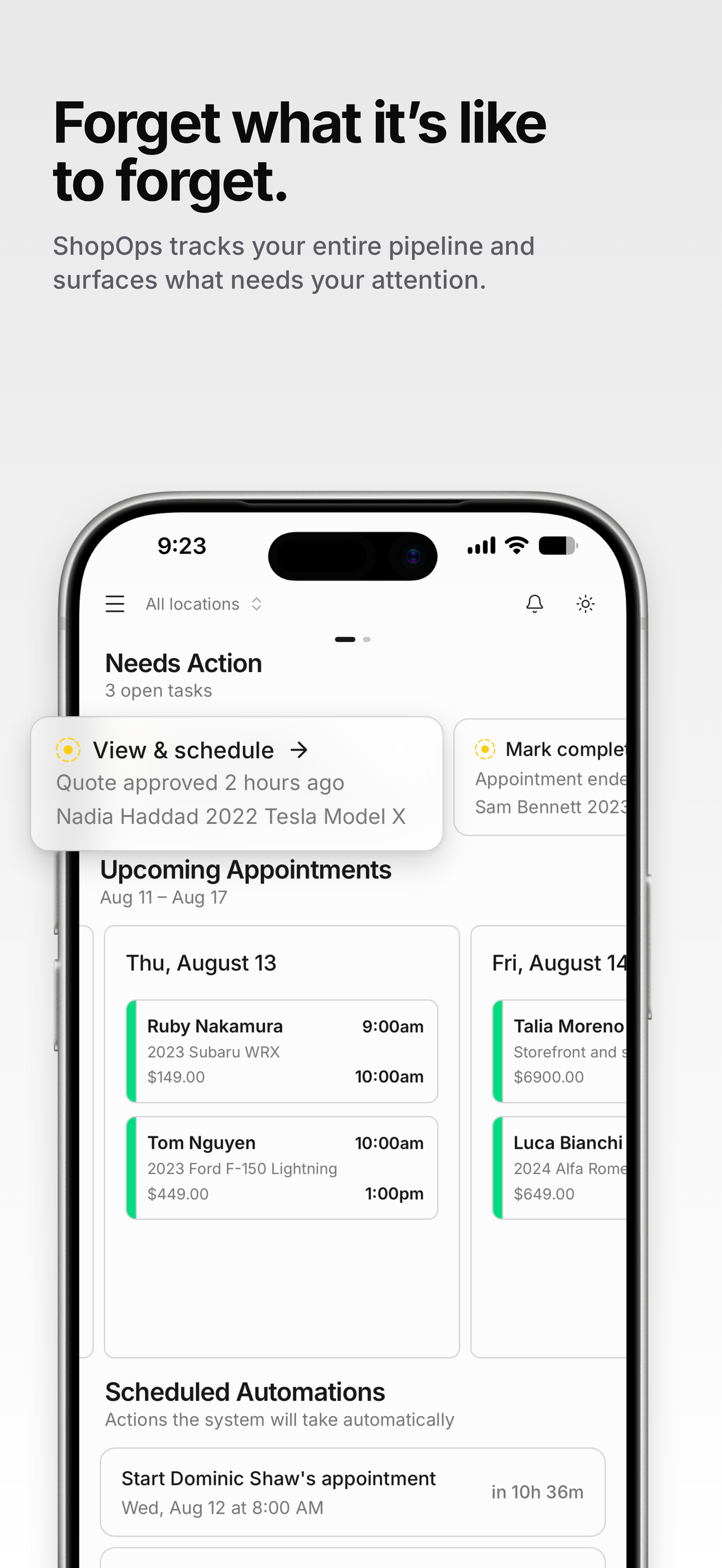 ShopOps: Operations Management screenshot 3