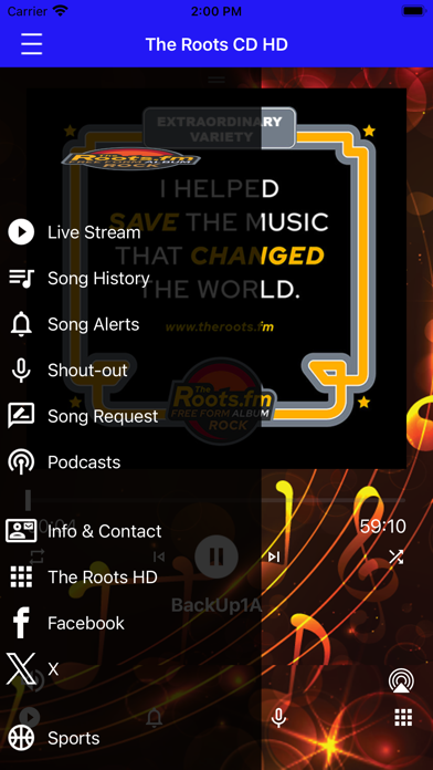 App screenshot