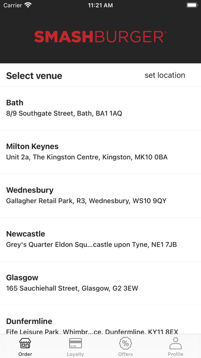 Smashburger UK Screenshot