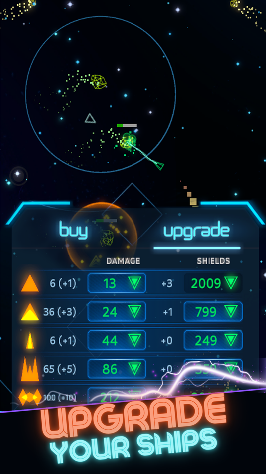 #5. Asteroids: Idle Challenge (iOS) 由: Daedalus Lab LLC