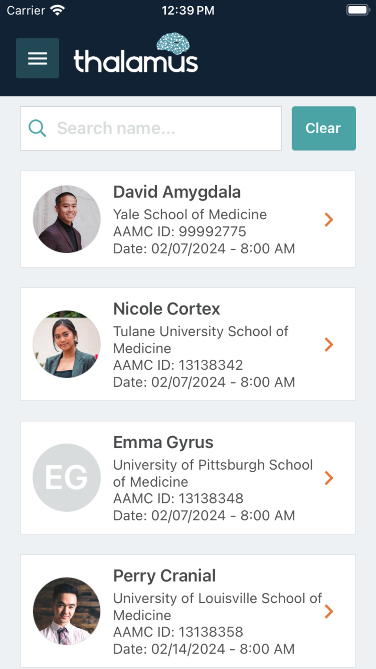 Thalamus screenshot 3