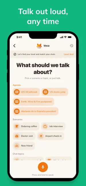 VocaFlare: AI English Tutor screenshot 2
