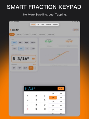 Conduit Mate: Pipe Bender iPad screenshot