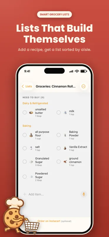 CookEase: Recipe Organizer screenshot 4 of 8