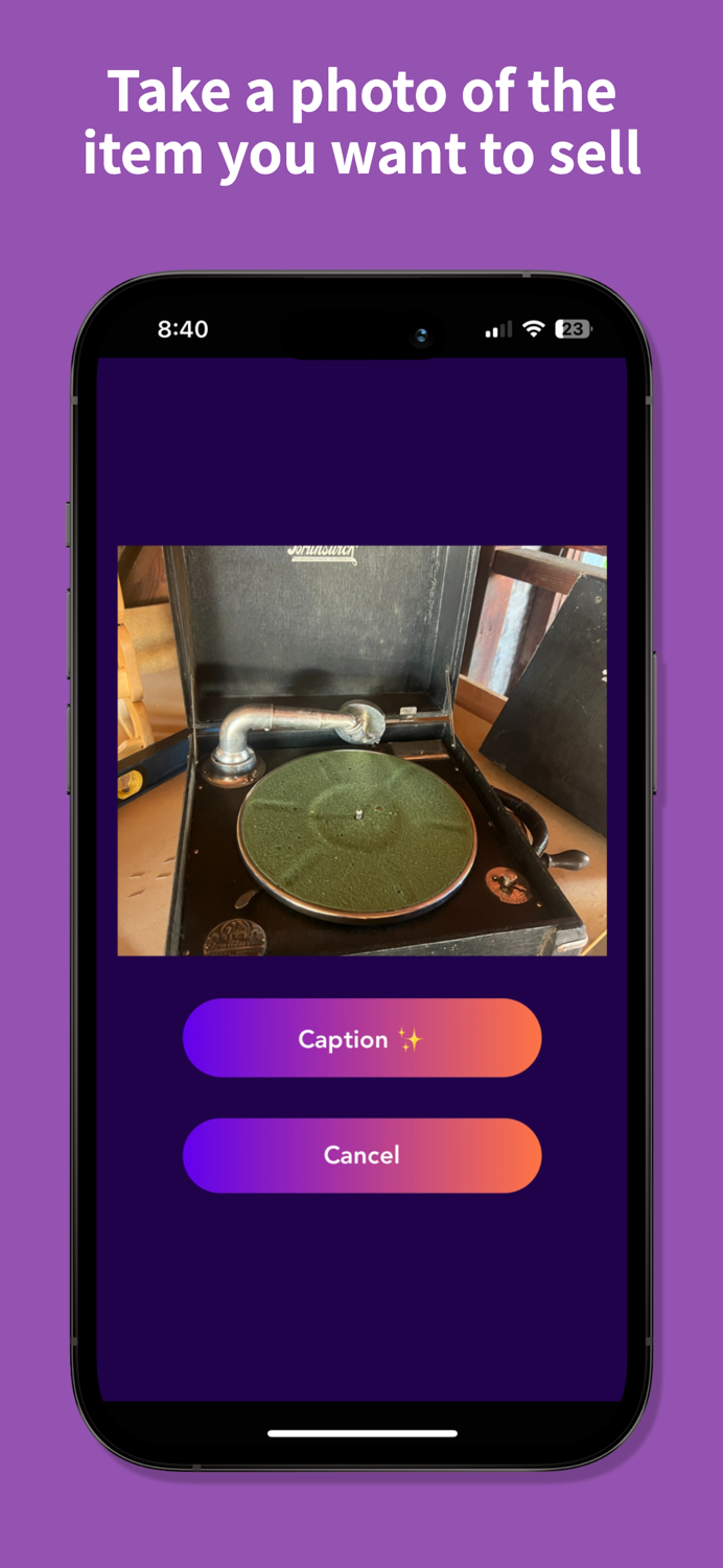 List for sale with EZ Lister