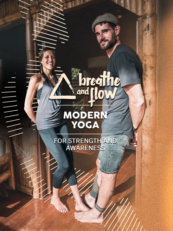 Breathe and Flow Yoga iPad screenshot 1 - Health & Fitness app