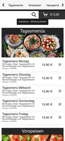 Restaurant Alla Casa screenshot