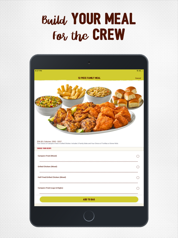 Pollo Campero, USA iPad screenshot 5 - Food & Drink app