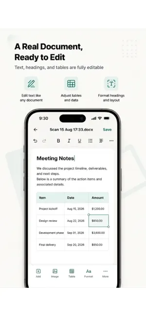 NoteOCR - Handwriting to Text screenshot 3