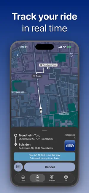 TrønderTaxi screenshot 2