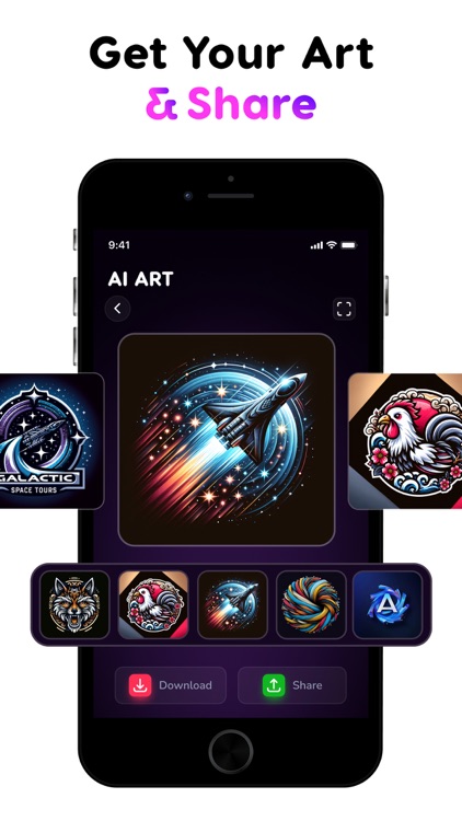 Ai logo maker | Art generator screenshot-7