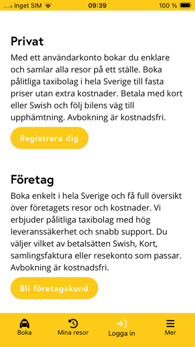 Gävle Taxi Screenshot