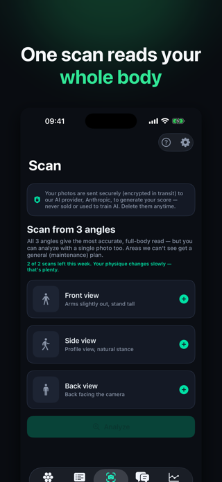 Formphyq: AI Physique Scan Screenshot 5 of 5