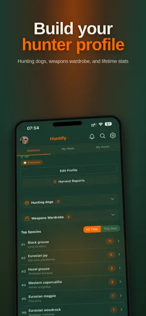 Huntify – Hunt Log & Tracker screenshot 3