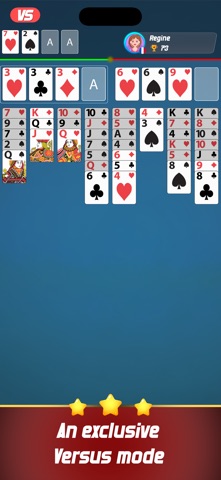 FreeCell Versus iPhone screenshot