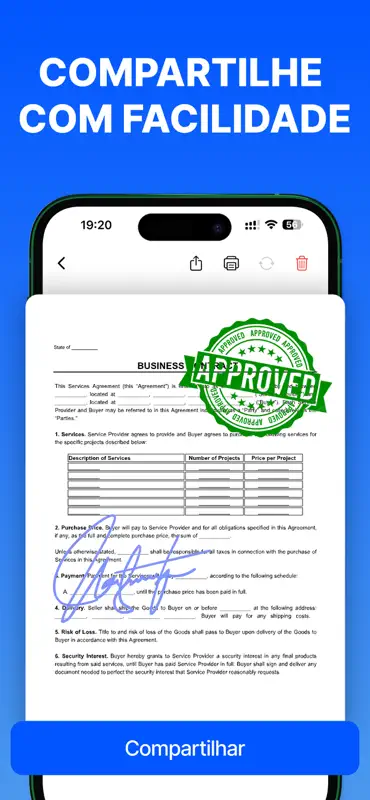 Assinatura digital PDF: DocInk screenshot 4 of 4