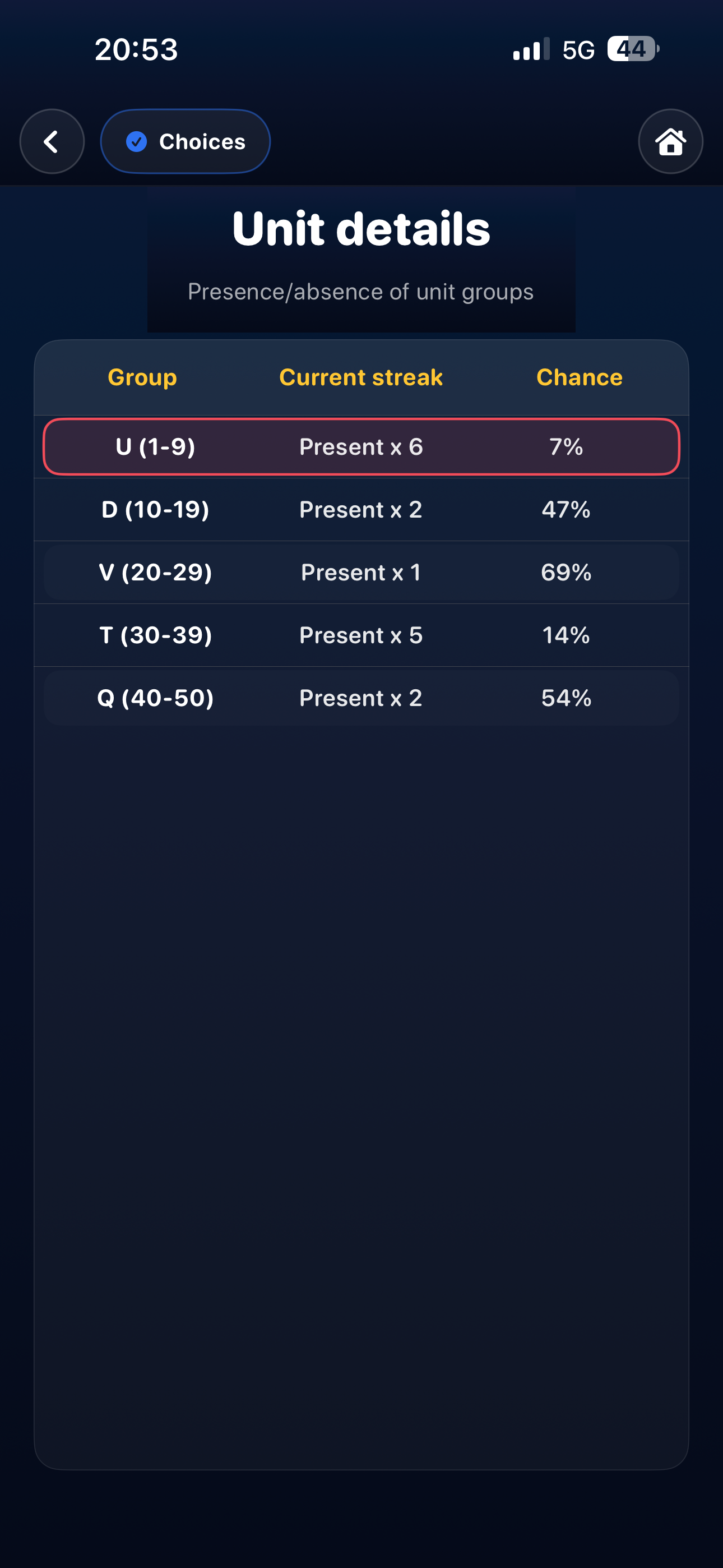 EuroMillions Analyse screenshot 4