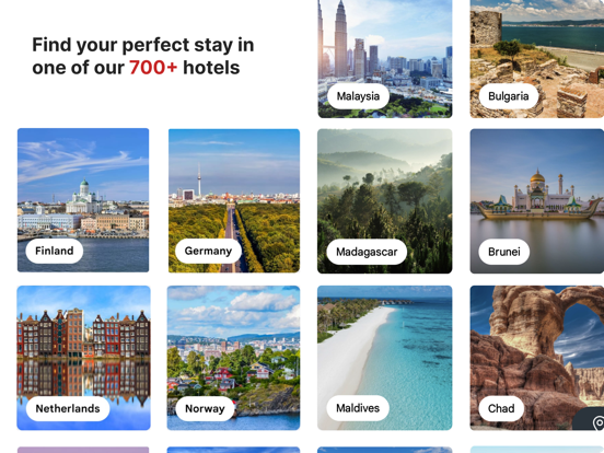 Radisson Hotels Stays iPad screenshot 5 - Travel app