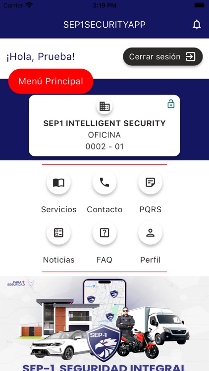 SEP1 SECURITY APP