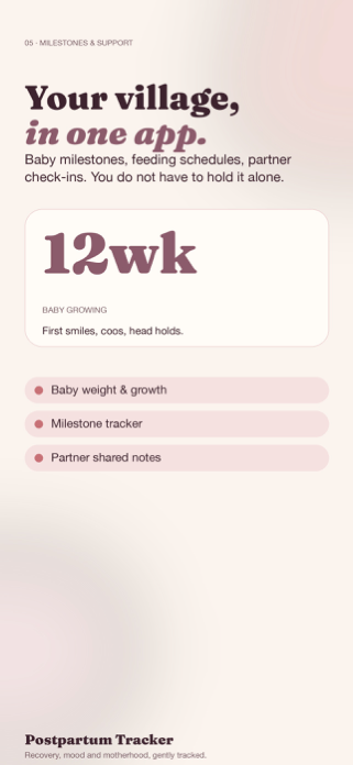 Postpartum Tracker Screenshot 5 of 5