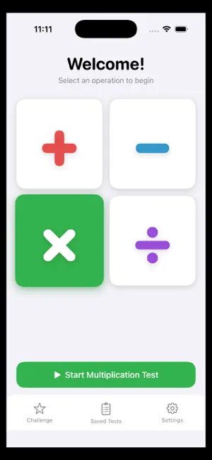 Math Time Tests screenshot 1