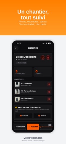Mesure Châssis screenshot