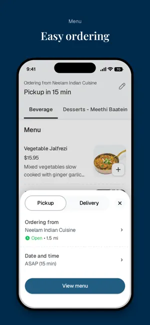 Neelam Indian Cuisine screenshot 3