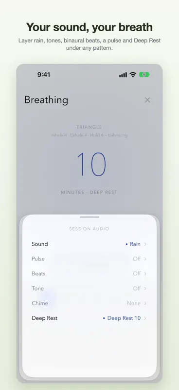 Dharma: Meditate & Binaural screenshot 5 of 5