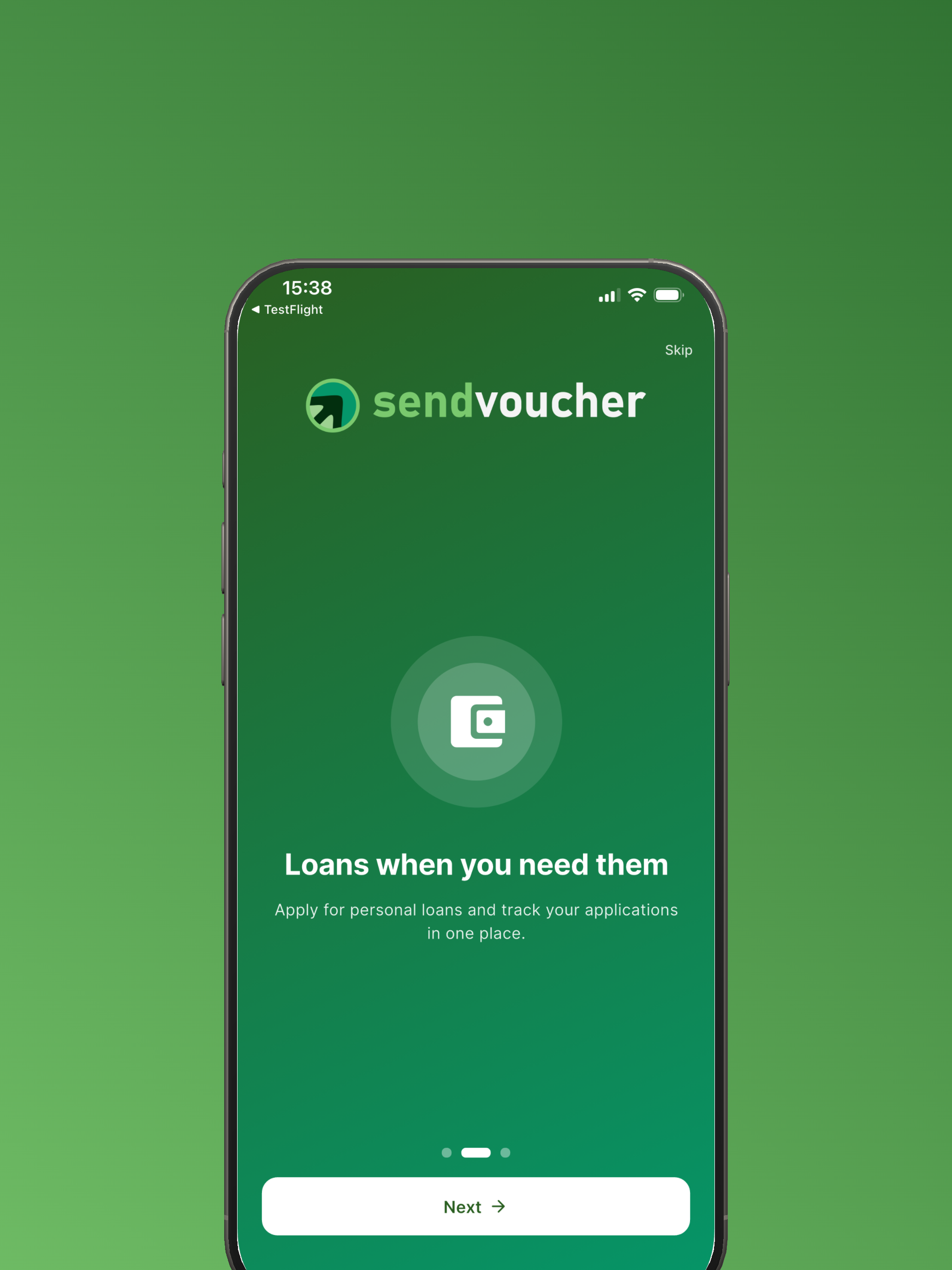 Sendvoucher screenshot 9