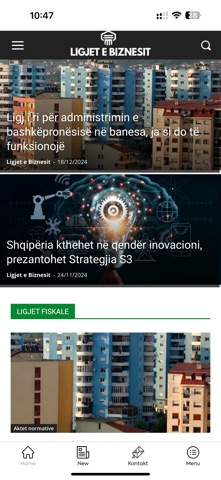 Ligjet e Biznesit screenshot