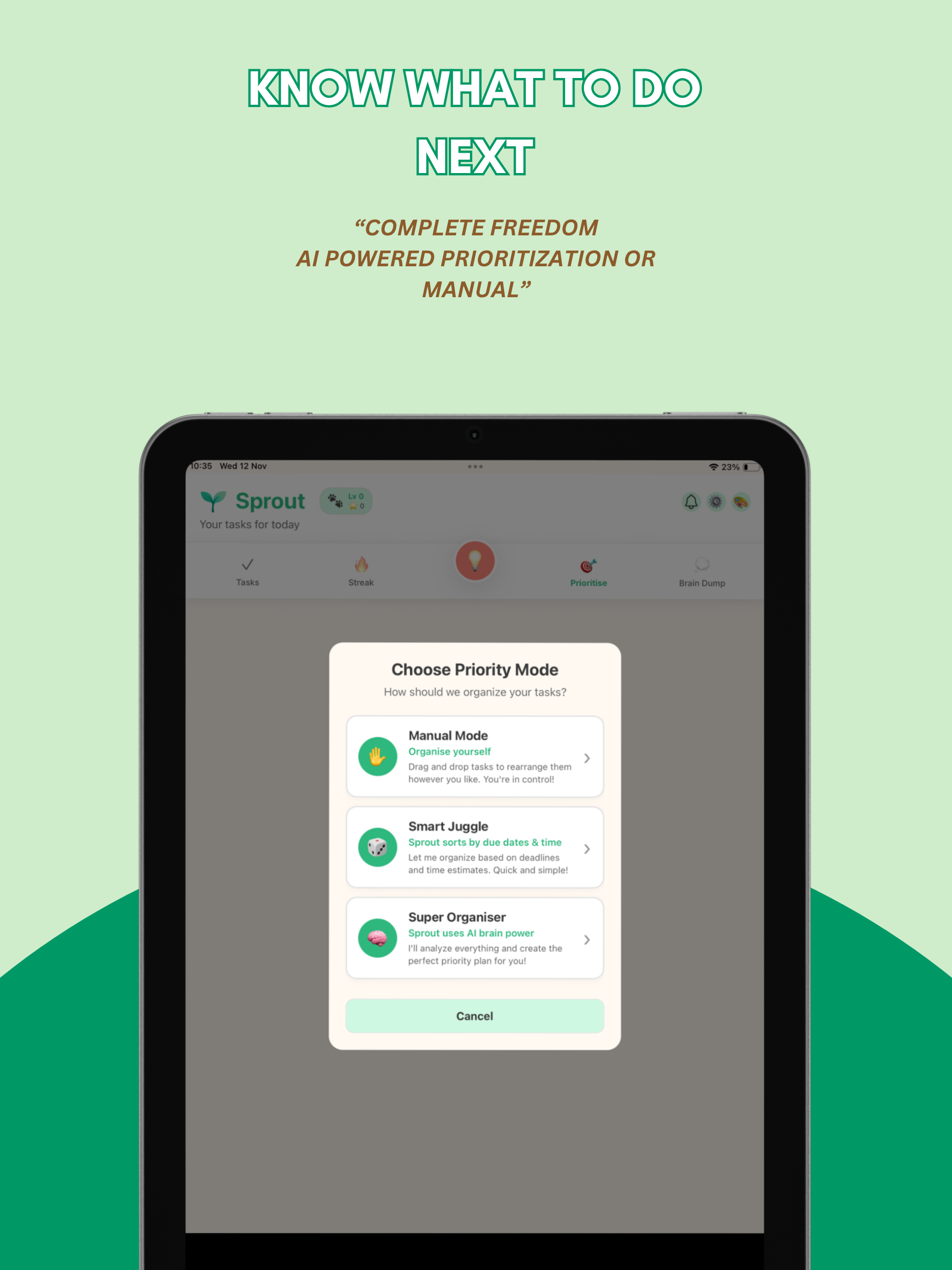 Sprout: Smart ADHD Task App screenshot 15