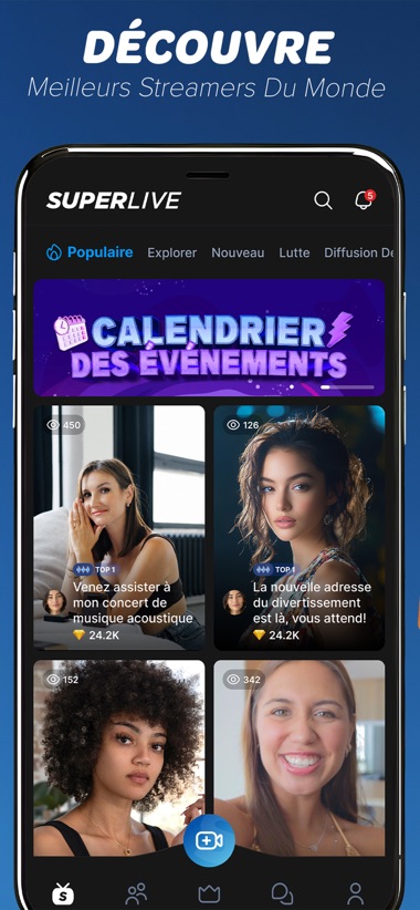 SuperLive - Watch Live Streams screenshot 4