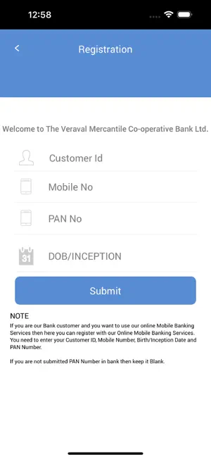 VMCBL Bank screenshot 3