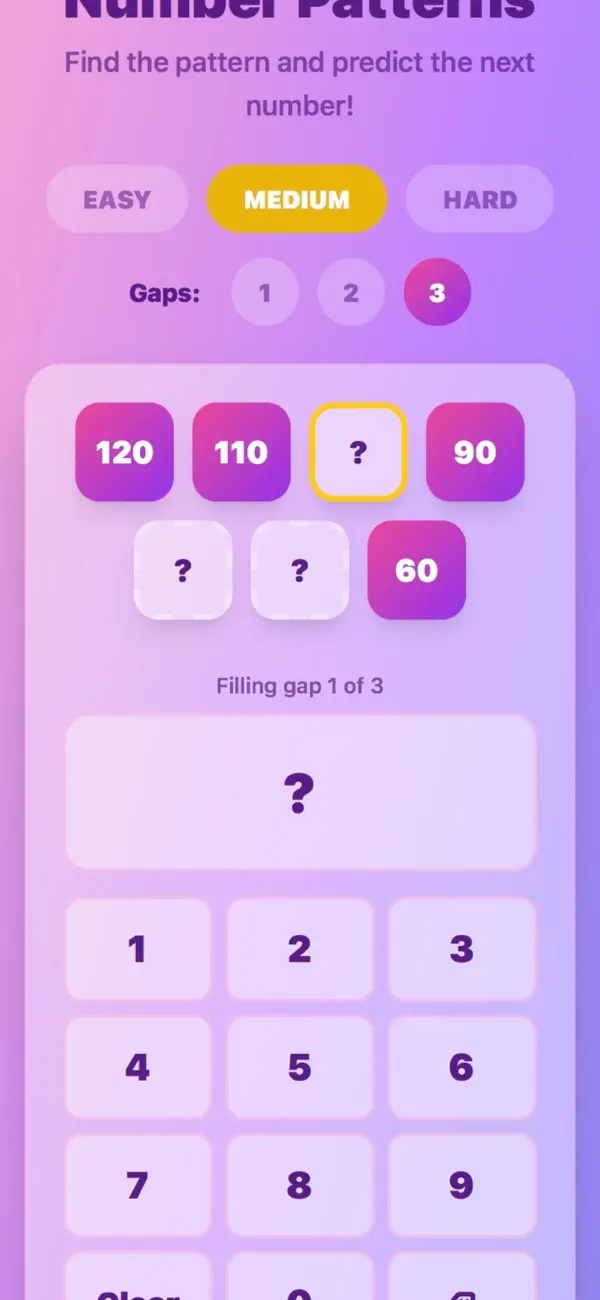 Screenshot #3 pour Math Whiz 123