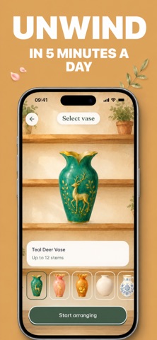 Bloomette: Flower Arranging iPhone screenshot