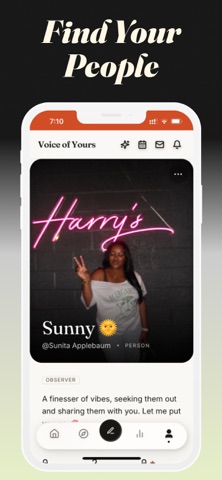 Voice of Yours (VOY) iPhone screenshot