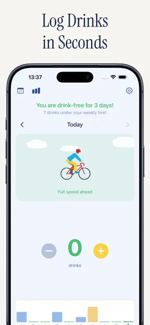 Cadence - Alcohol Tracker screenshot 1