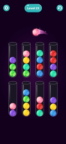 Ball Sort Color Sort Game iPhone screenshot