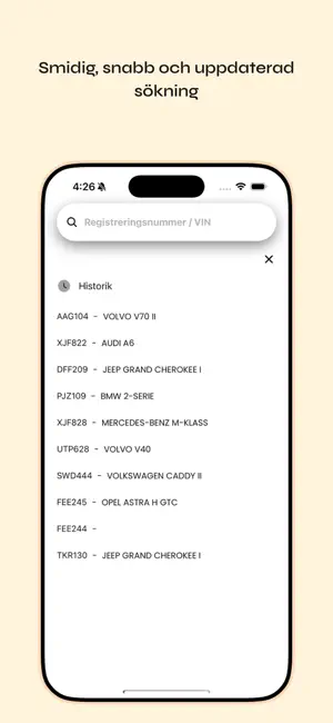 Bilregistret.ai screenshot 4
