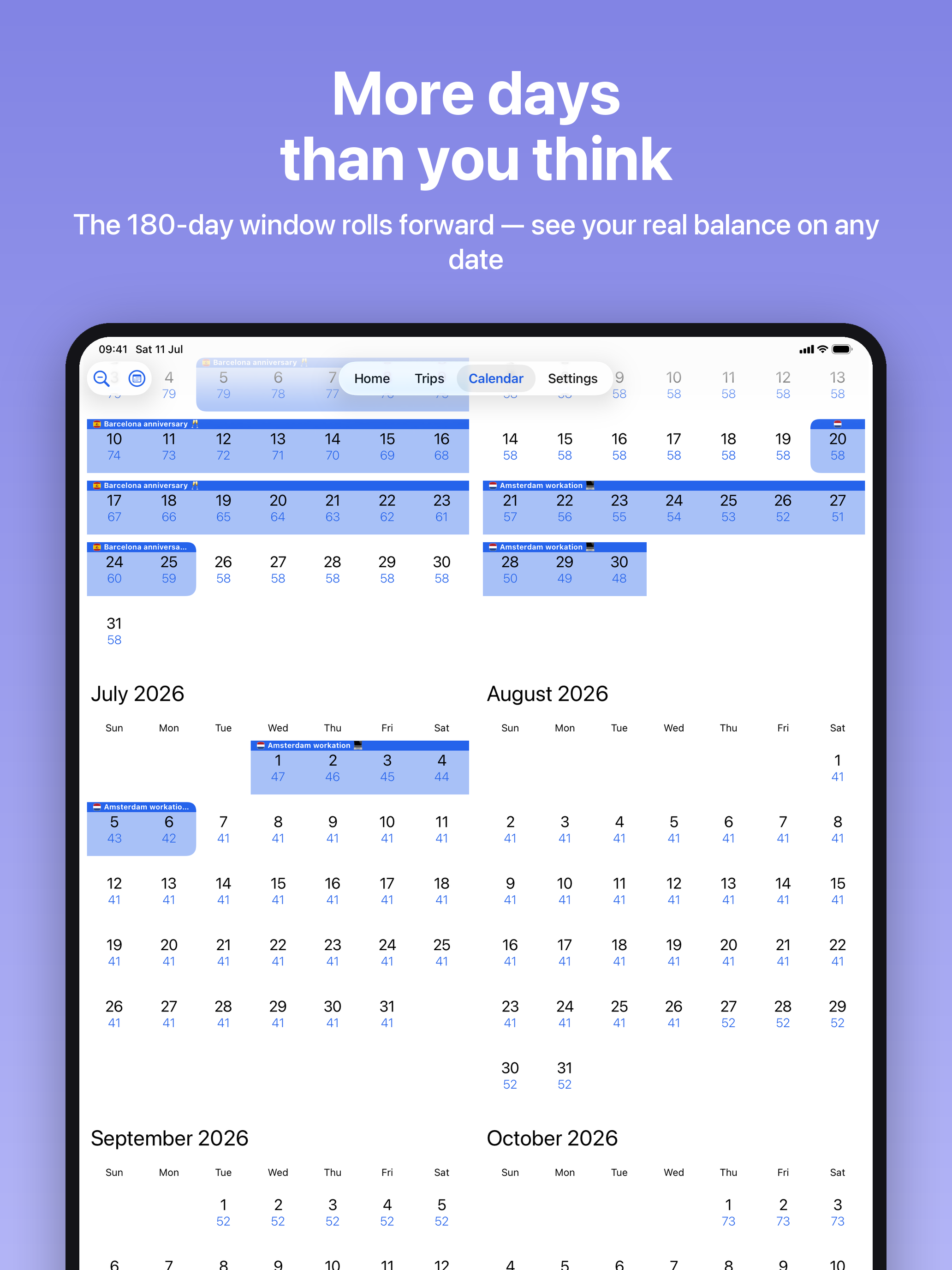 Schengen Calculator 90/180 screenshot 7