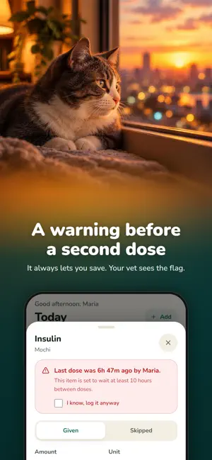 PetDose: Cat Insulin, Pet Meds screenshot 4