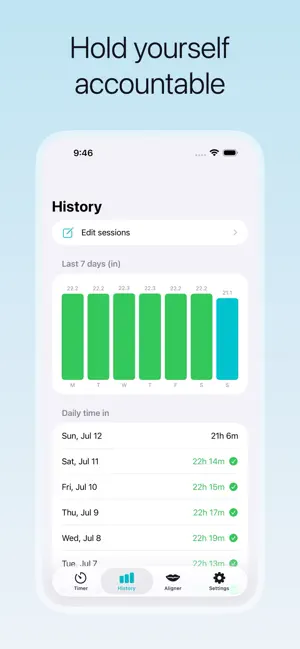 Teether: Aligner Timer screenshot 2