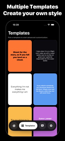 He Said - Quote Wallpaper iPhone screenshot