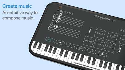 Chordio+: create & learn music Screenshot 1 of 6