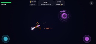 Neon Drift: Space Odyssey iPhone screenshot