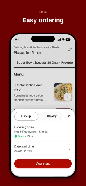 Hub's Restaurant To Go screenshot 3