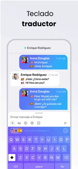 Captura de pantalla de Traductor De Voz: AI Translate en iPhone 4