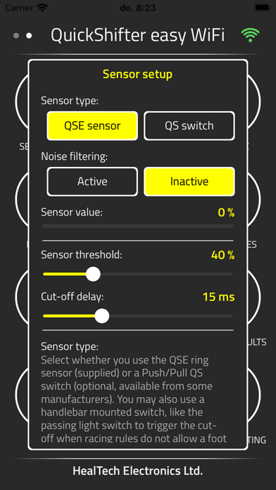 QuickShifter easy (iQSE-W) Screenshot